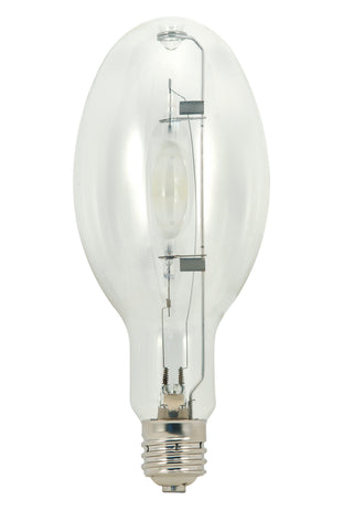 200 Watt, Metal Halide HID, Mogul base, ED28, Clear, 65 CRI, 4200K Light Bulb by Satco