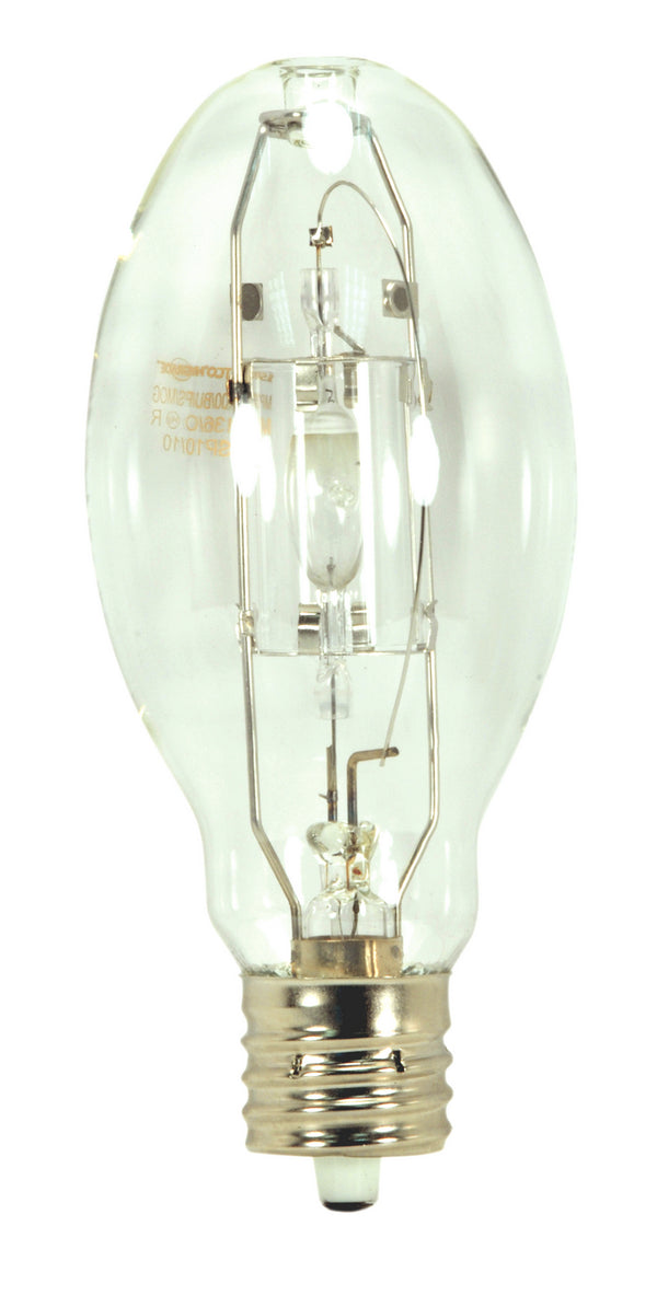 200 Watt, Metal Halide HID, Mogul extended base, ED28, Clear, 65 CRI, 4200K Light Bulb by Satco