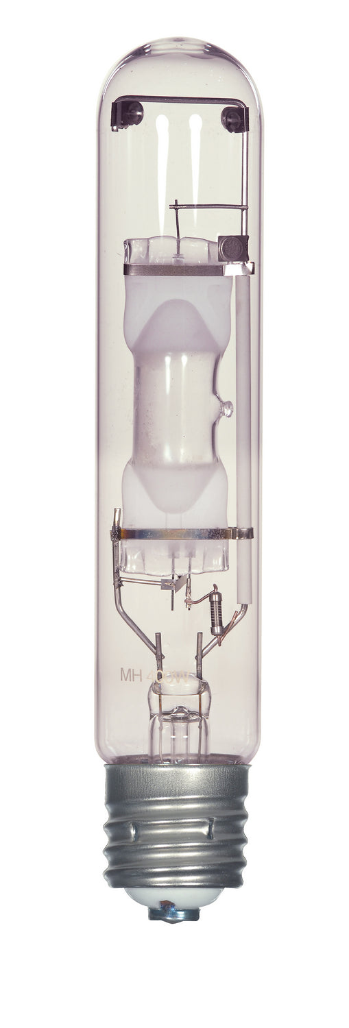 400 Watt, Metal Halide HID, Mogul base, T15, Clear, 85 CRI, 10000K Light Bulb by Satco