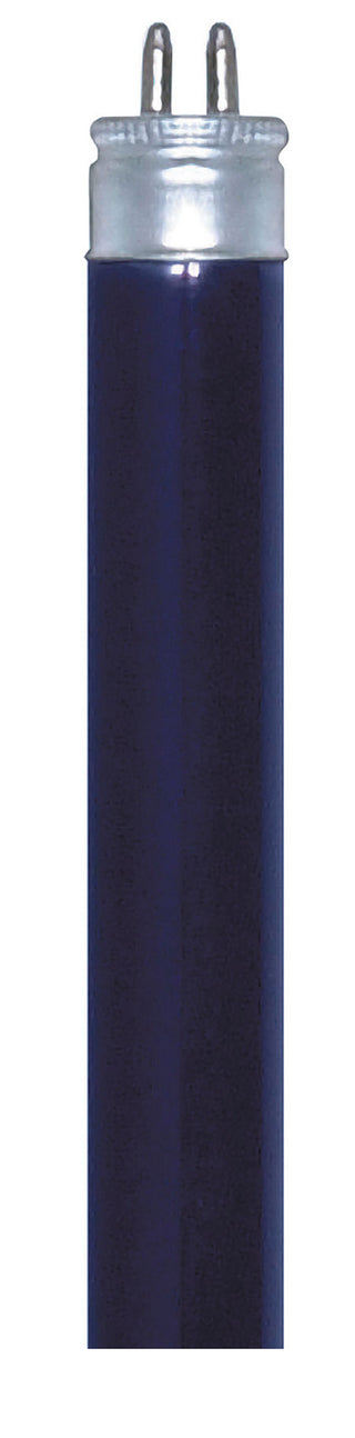 4 Watt, T5, Black light Blue Fluorescent, Miniature Bi Pin base Light Bulb by Satco