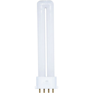 9 Watt, pin-based Compact Fluorescent, 4100K, 82 CRI, 2G7 base Light Bulb by Satco