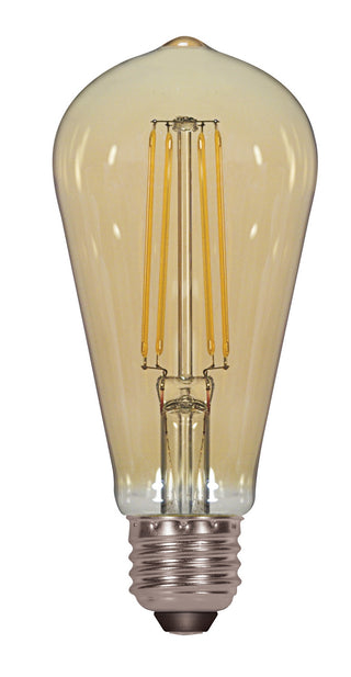 Satco - S8612 - Light Bulb - Transparent Amber from Lighting & Bulbs Unlimited in Charlotte, NC