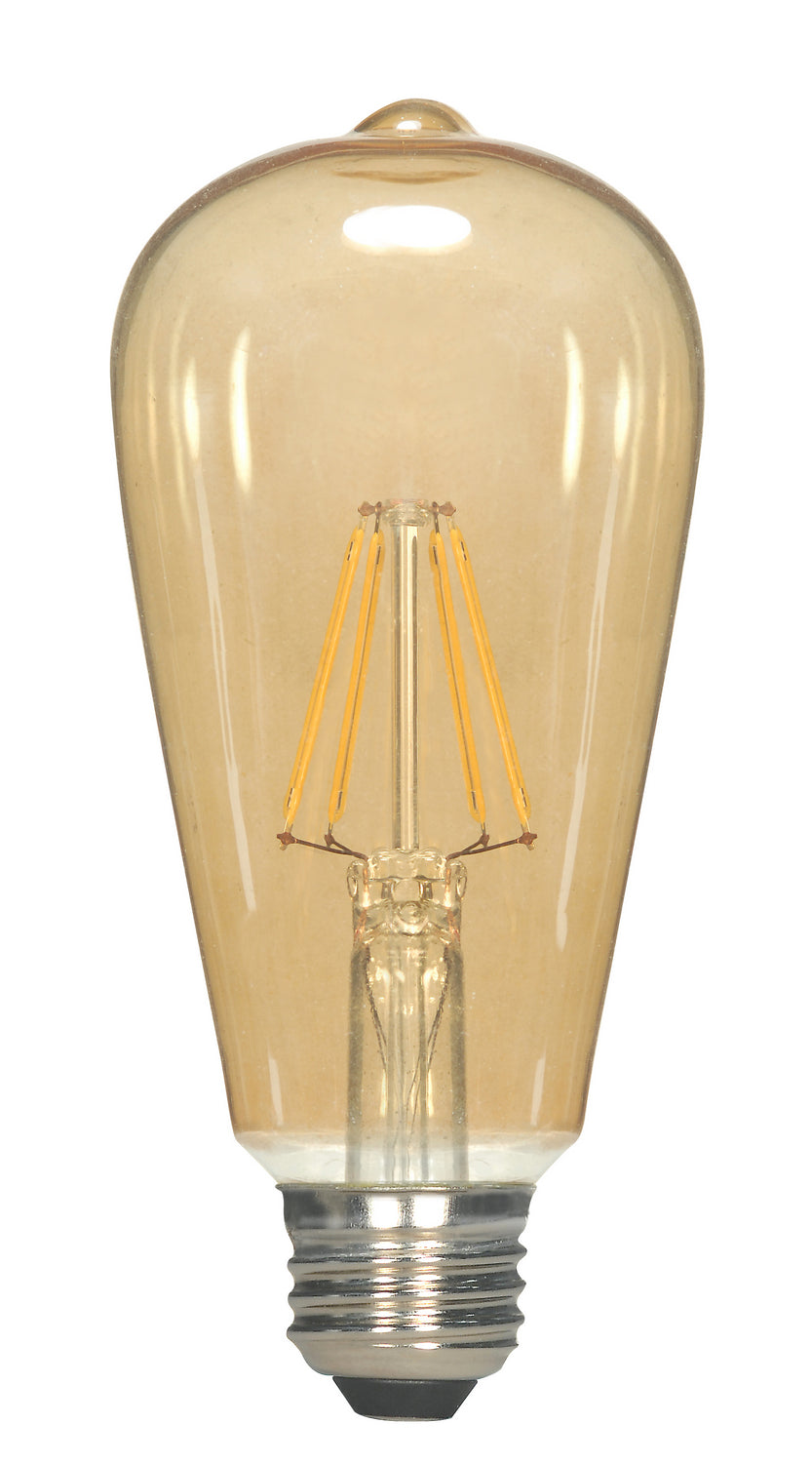 Satco - S9577 - Light Bulb - Transparent Amber from Lighting & Bulbs Unlimited in Charlotte, NC
