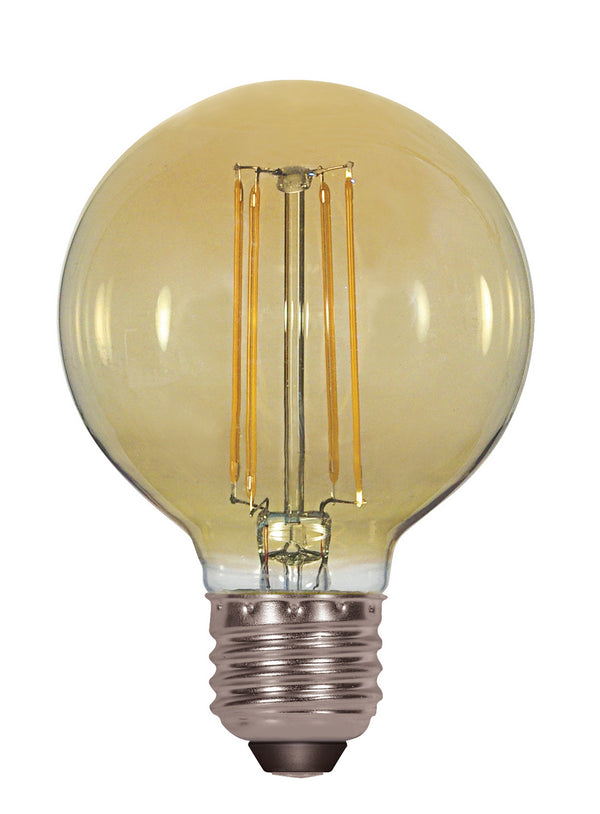 Satco - S9584 - Light Bulb - Transparent Amber from Lighting & Bulbs Unlimited in Charlotte, NC