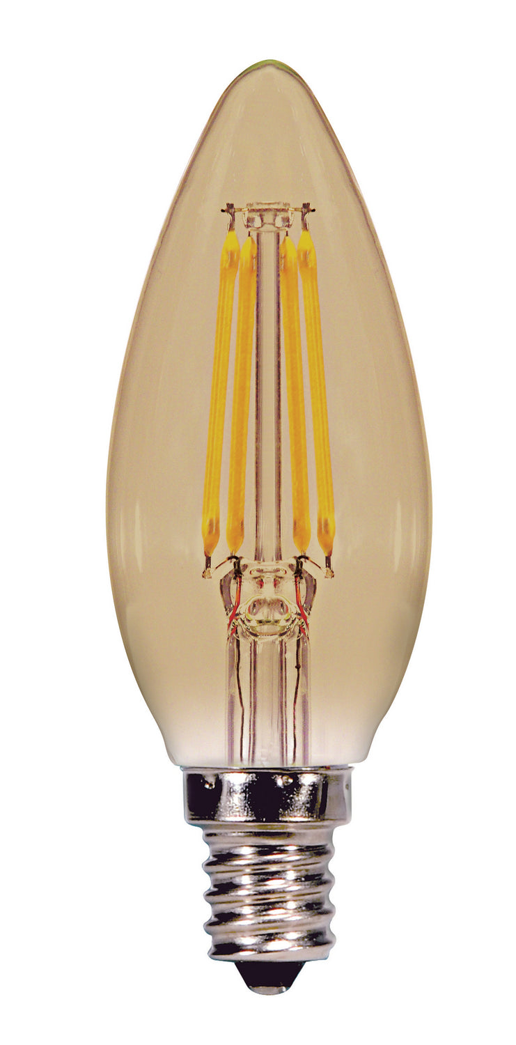 Satco - S9986 - Light Bulb - Transparent Amber from Lighting & Bulbs Unlimited in Charlotte, NC