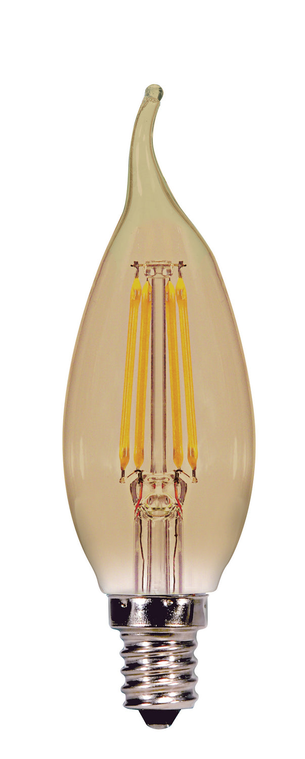 Satco - S9987 - Light Bulb - Transparent Amber from Lighting & Bulbs Unlimited in Charlotte, NC