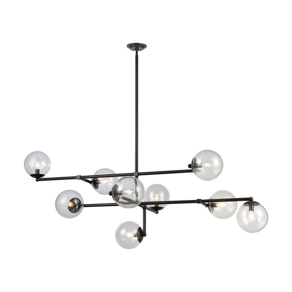 ELK Home - 1141-083 - Nine Light Chandelier - Communique - Oil Rubbed Bronze from Lighting & Bulbs Unlimited in Charlotte, NC