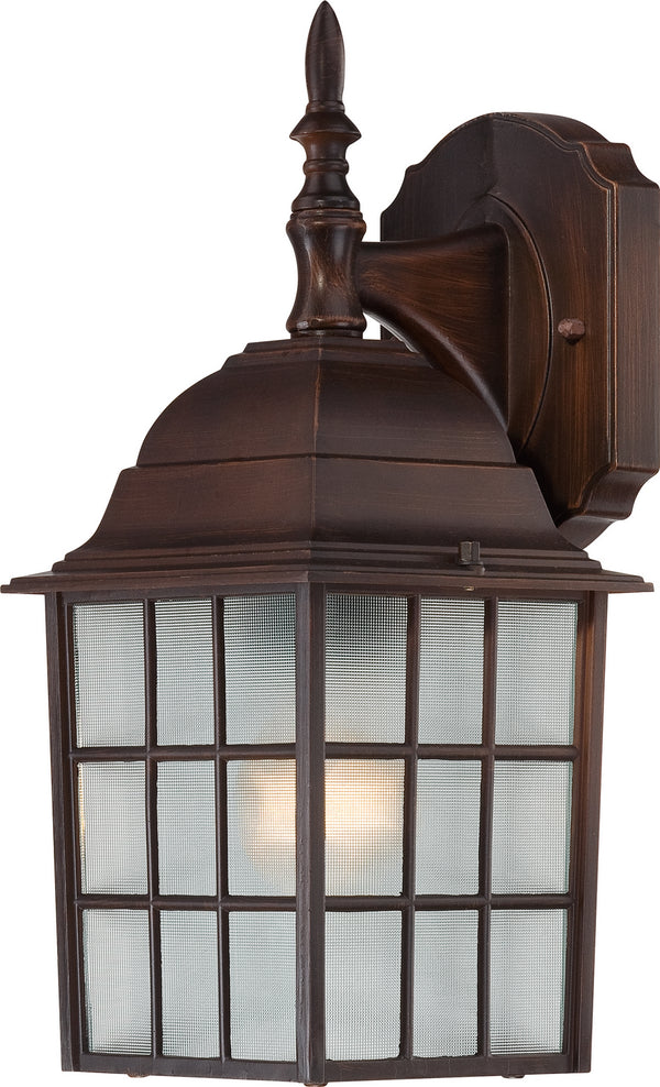 Nuvo Lighting - 60-3481 - One Light Wall Lantern - Rustic Bronze from Lighting & Bulbs Unlimited in Charlotte, NC