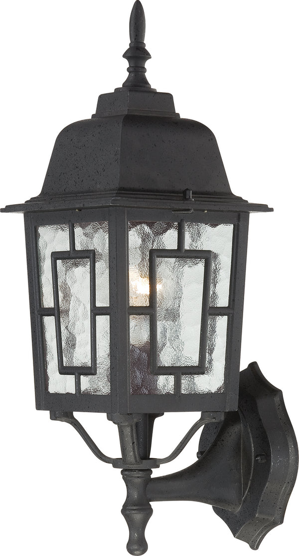 Nuvo Lighting - 60-3489 - One Light Wall Lantern - Banyan - Textured Black from Lighting & Bulbs Unlimited in Charlotte, NC