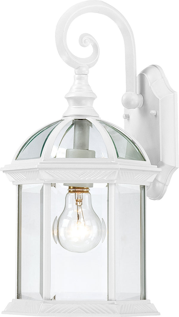 Nuvo Lighting - 60-3494 - One Light Wall Lantern - Boxwood - White from Lighting & Bulbs Unlimited in Charlotte, NC