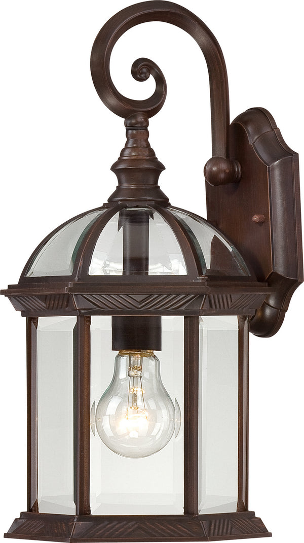 Nuvo Lighting - 60-3495 - One Light Wall Lantern - Boxwood - Rustic Bronze from Lighting & Bulbs Unlimited in Charlotte, NC