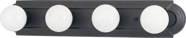 Nuvo Lighting - 60-6081 - Four Light Vanity - Mahogany Bronze from Lighting & Bulbs Unlimited in Charlotte, NC