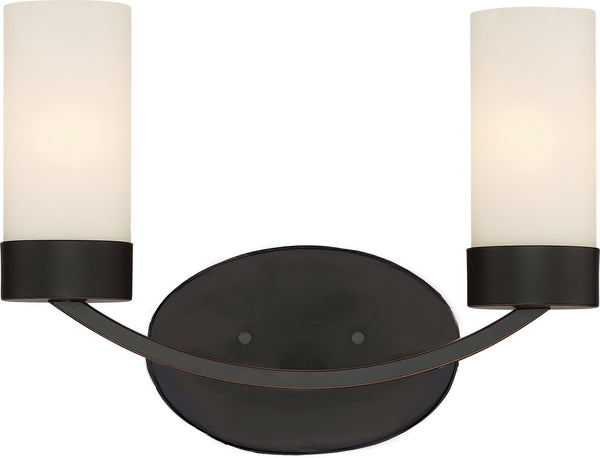 Nuvo Lighting - 60-6322 - Two Light Vanity - Denver - Mahogany Bronze from Lighting & Bulbs Unlimited in Charlotte, NC