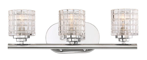 Nuvo Lighting - 60-6443 - Three Light Vanity - Votive - Polished Nickel from Lighting & Bulbs Unlimited in Charlotte, NC