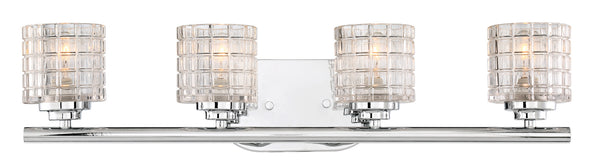 Nuvo Lighting - 60-6444 - Four Light Vanity - Votive - Polished Nickel from Lighting & Bulbs Unlimited in Charlotte, NC