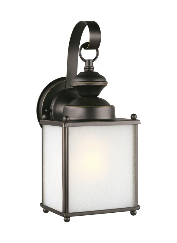 Generation Lighting - 84570-71 - One Light Outdoor Wall Lantern - Jamestowne - Antique Bronze from Lighting & Bulbs Unlimited in Charlotte, NC