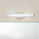 LED Linear Bath from the Korona Collection in Brushed Nickel Finish by Kichler