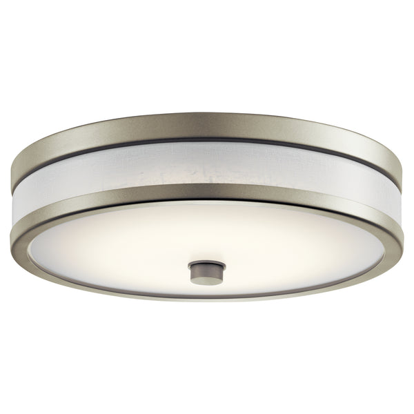 Kichler - 11302NILED - LED Flush Mount - Pira - Brushed Nickel from Lighting & Bulbs Unlimited in Charlotte, NC