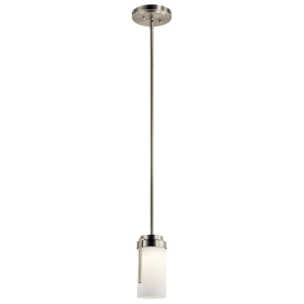 Kichler - 11305NILED - LED Mini Pendant - No Family - Brushed Nickel from Lighting & Bulbs Unlimited in Charlotte, NC