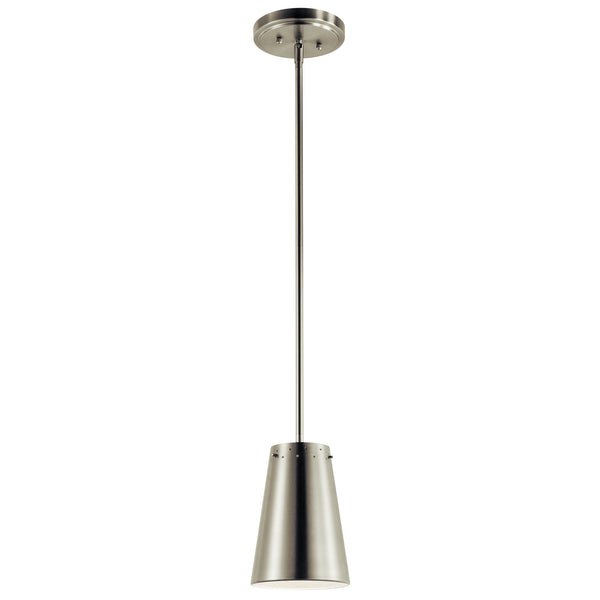Kichler - 11314NILED - LED Mini Pendant - No Family - Brushed Nickel from Lighting & Bulbs Unlimited in Charlotte, NC