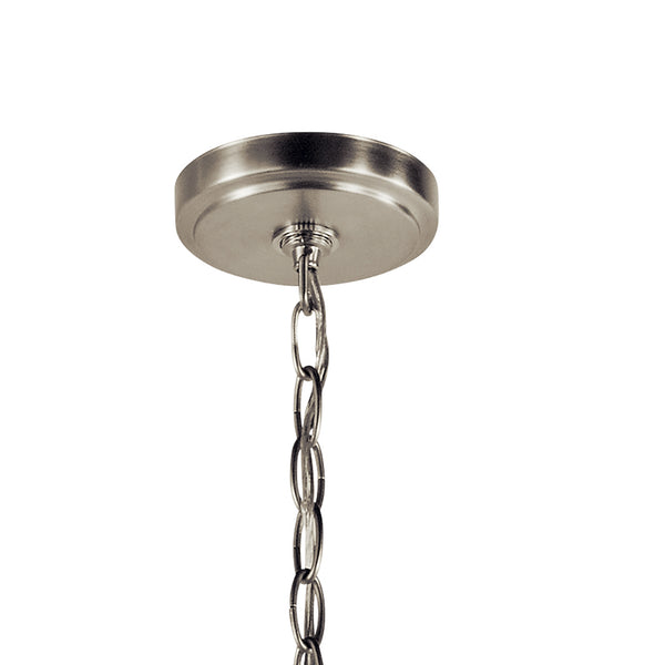 Nine Light Chandelier from the Winslow Collection in Brushed Nickel Finish by Kichler