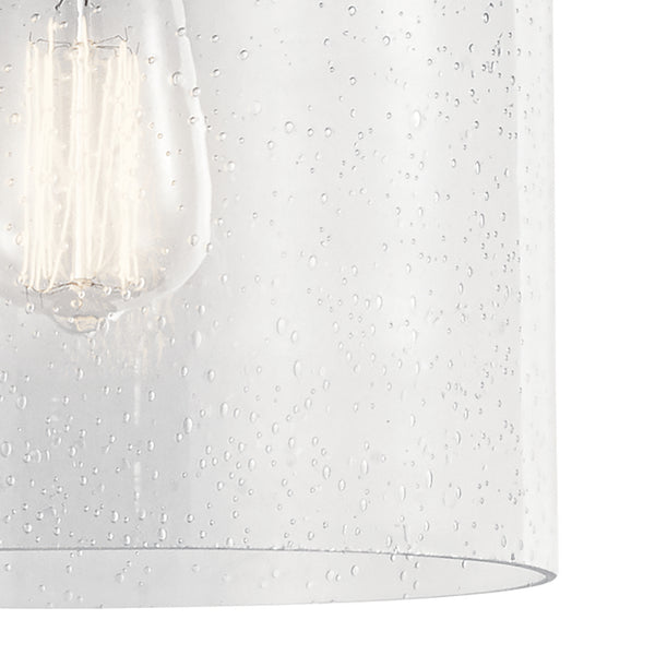 One Light Semi Flush Mount from the Winslow Collection in Olde Bronze Finish by Kichler
