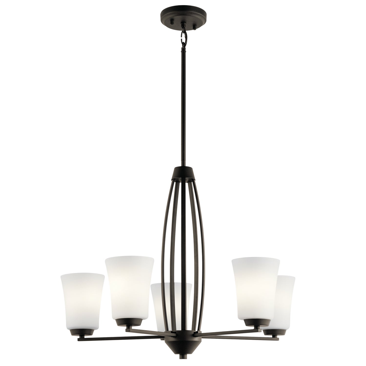 Kichler - 44051OZ - Five Light Chandelier - Tao - Olde Bronze from Lighting & Bulbs Unlimited in Charlotte, NC