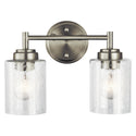 Kichler - 45885NI - Two Light Bath - Winslow - Brushed Nickel from Lighting & Bulbs Unlimited in Charlotte, NC