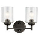 Kichler - 45885OZ - Two Light Bath - Winslow - Olde Bronze from Lighting & Bulbs Unlimited in Charlotte, NC