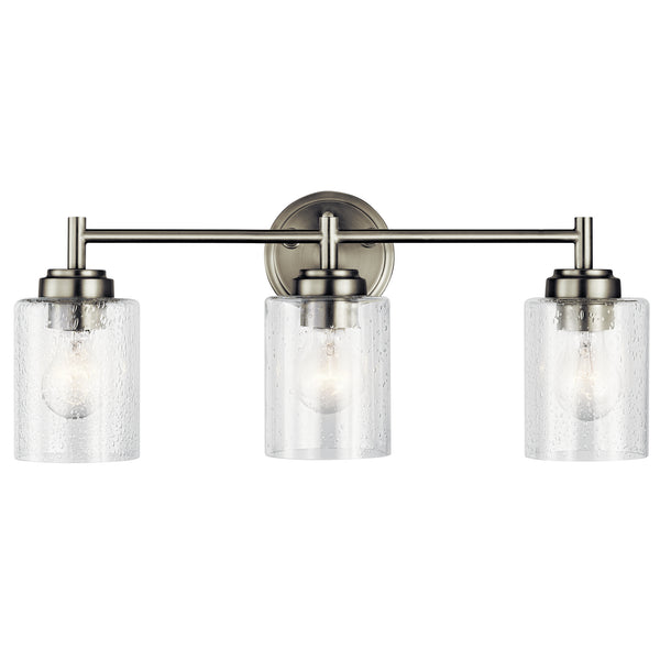 Kichler - 45886NI - Three Light Bath - Winslow - Brushed Nickel from Lighting & Bulbs Unlimited in Charlotte, NC