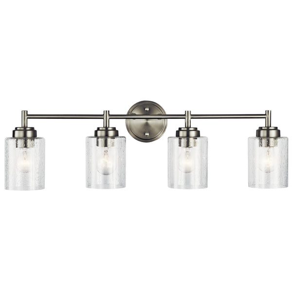 Kichler - 45887NI - Four Light Bath - Winslow - Brushed Nickel from Lighting & Bulbs Unlimited in Charlotte, NC