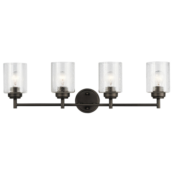 Kichler - 45887OZ - Four Light Bath - Winslow - Olde Bronze from Lighting & Bulbs Unlimited in Charlotte, NC