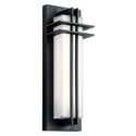 Kichler - 49297BKTLED - LED Outdoor Wall Mount - Manhattan - Textured Black from Lighting & Bulbs Unlimited in Charlotte, NC