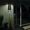 LED Outdoor Wall Mount from the River Path Collection in Textured Black Finish by Kichler