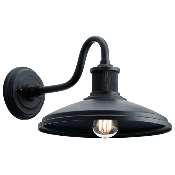 Kichler - 49980BKT - One Light Outdoor Wall Mount - Allenbury - Textured Black from Lighting & Bulbs Unlimited in Charlotte, NC