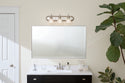 Three Light Bath from the No Family Collection in Brushed Nickel Finish by Kichler