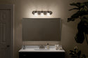 Three Light Bath from the No Family Collection in Brushed Nickel Finish by Kichler