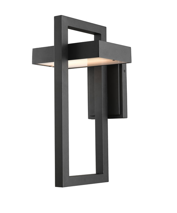Z-Lite - 566B-BK-LED - LED Outdoor Wall Sconce - Luttrel - Black from Lighting & Bulbs Unlimited in Charlotte, NC