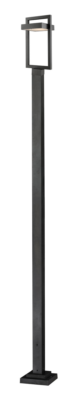 Z-Lite - 566PHBS-536P-BK-LED - LED Outdoor Post Mount - Luttrel - Black from Lighting & Bulbs Unlimited in Charlotte, NC