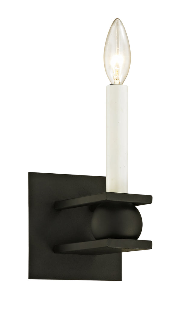 Troy Lighting - B6231 - One Light Wall Sconce - Sutton - Textured Black from Lighting & Bulbs Unlimited in Charlotte, NC