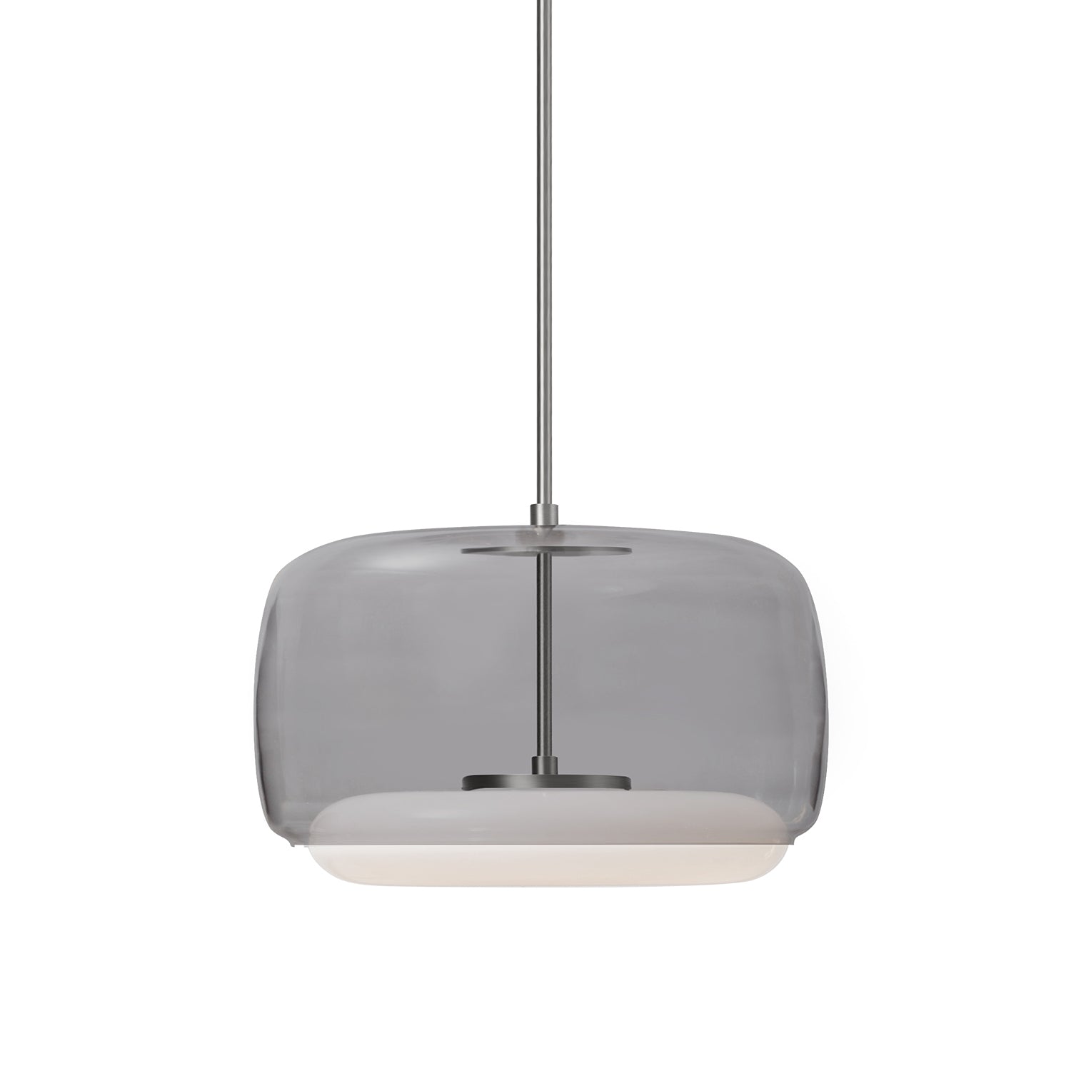Kuzco Lighting - PD70615-SM/BN - LED Pendant - Enkel - Smoked/Brushed Nickel from Lighting & Bulbs Unlimited in Charlotte, NC