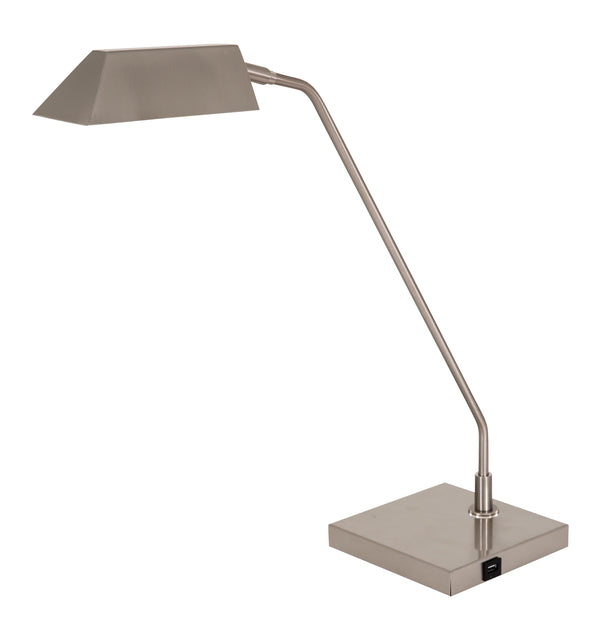 LED Table Lamp from the Newbury Collection in Black Finish by House of Troy