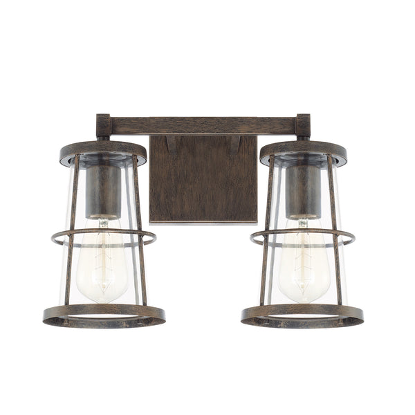 Capital Lighting - 127421NG - Two Light Vanity - Beaufort - Nordic Grey from Lighting & Bulbs Unlimited in Charlotte, NC