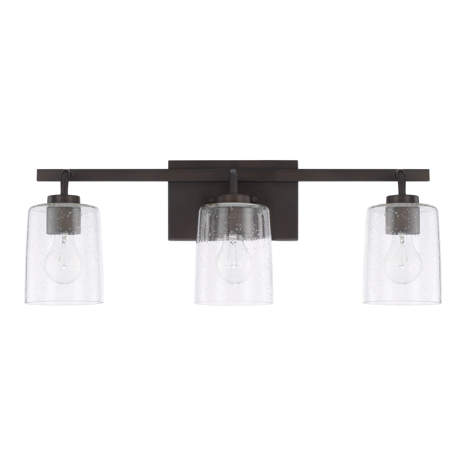 Capital Lighting - 128531BZ-449 - Three Light Vanity - Greyson - Bronze from Lighting & Bulbs Unlimited in Charlotte, NC
