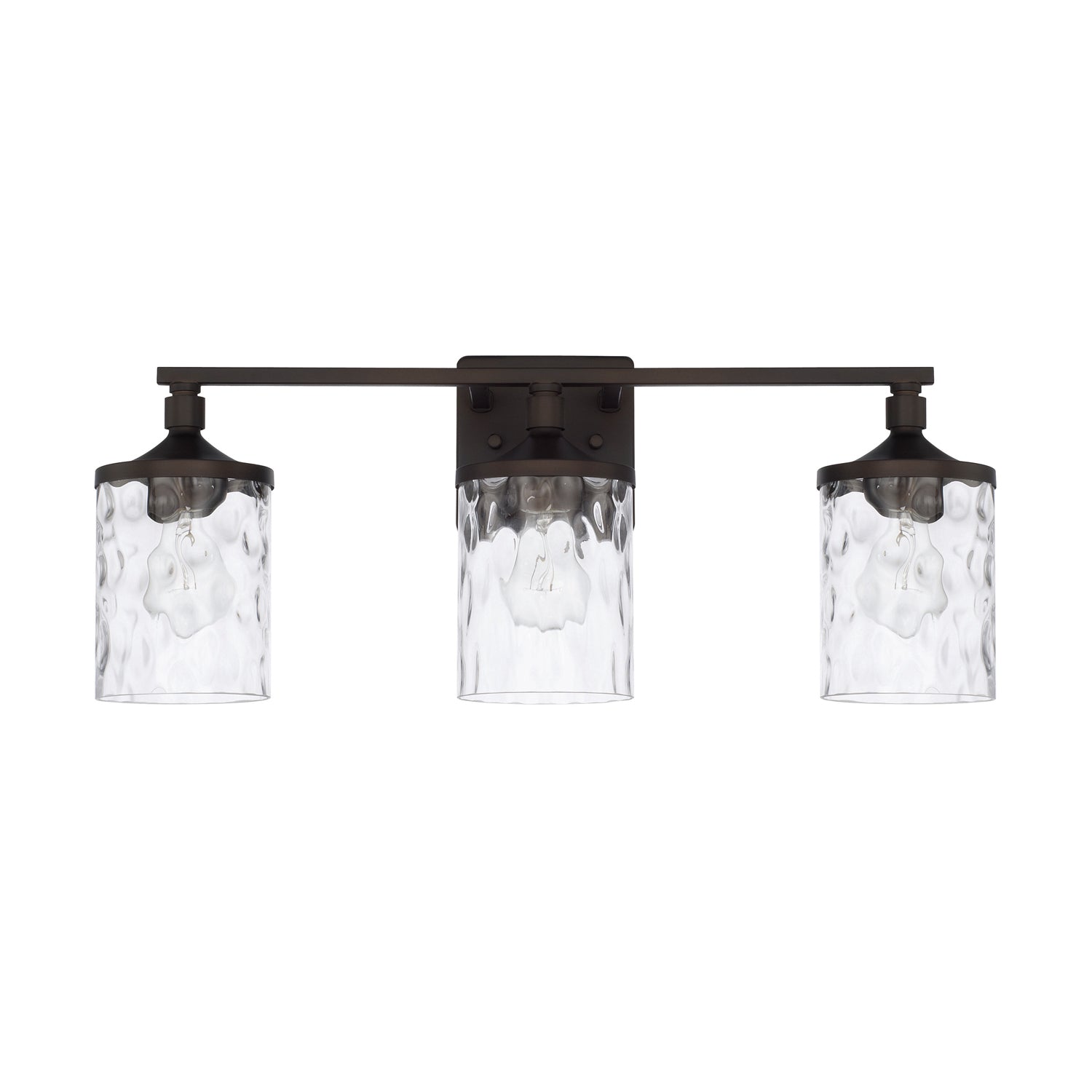 Capital Lighting - 128831BZ-451 - Three Light Vanity - Colton - Bronze from Lighting & Bulbs Unlimited in Charlotte, NC