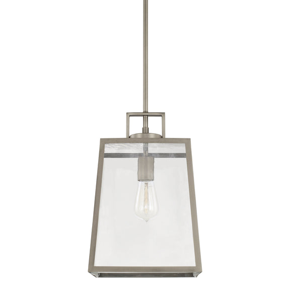 Capital Lighting - 325511AN - One Light Pendant - Kenner - Antique Nickel from Lighting & Bulbs Unlimited in Charlotte, NC