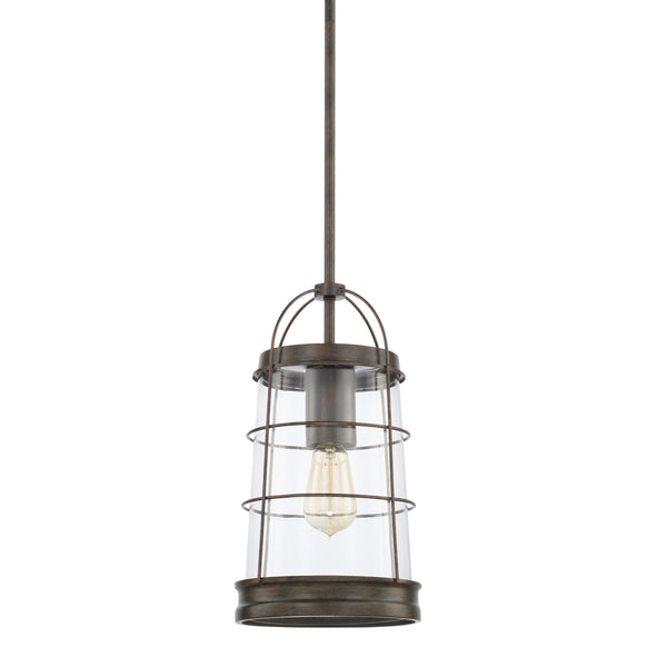 Capital Lighting - 327411NG - One Light Pendant - Beaufort - Nordic Grey from Lighting & Bulbs Unlimited in Charlotte, NC