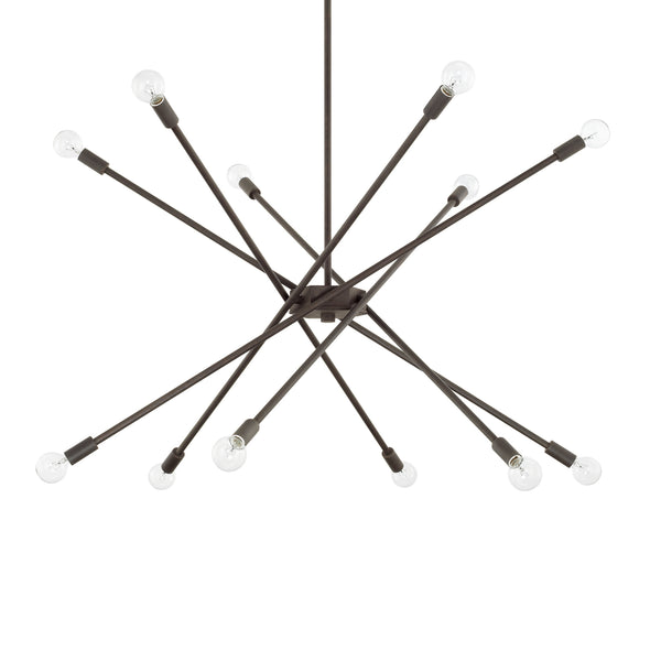 Capital Lighting - 425601NG - 12 Light Chandelier - Kris - Nordic Grey from Lighting & Bulbs Unlimited in Charlotte, NC