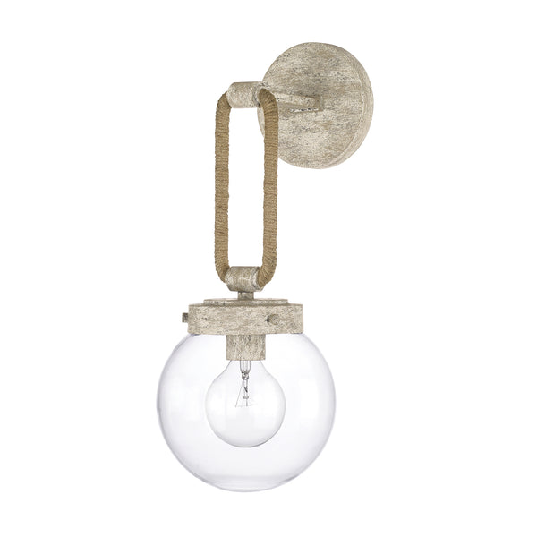 Capital Lighting - 627412MS - One Light Wall Sconce - Beaufort - Mystic Sand from Lighting & Bulbs Unlimited in Charlotte, NC