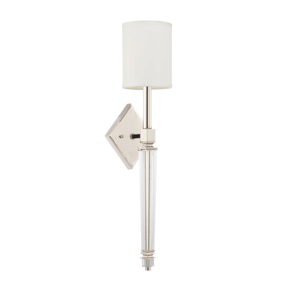 Capital Lighting - 628412PN-684 - One Light Wall Sconce - Markle - Polished Nickel from Lighting & Bulbs Unlimited in Charlotte, NC